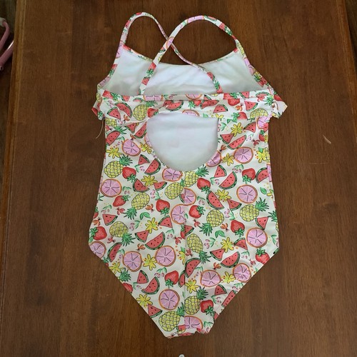 Dip Tropical Punch Girl's Swimsuit Size Medium 8-10 - Picture 2 of 6