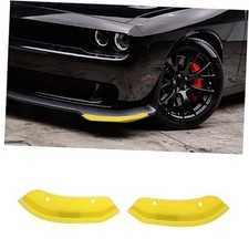 for Challenger Front Bumper Lip Splitter Protector Cover Trim for Large Yellow