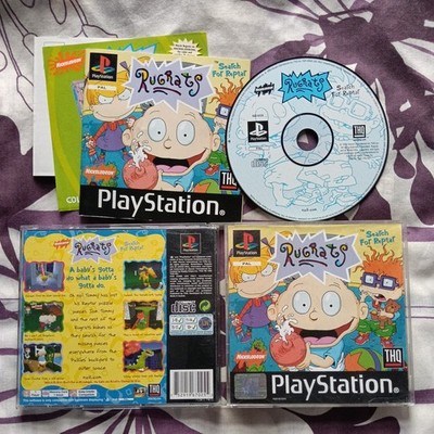Rugrats Search for Reptar PS1 (KOMPLETT) Selten Sony PlayStation 1 Black Label