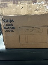Ninja Good Max Dual Zone Air Fryer 9.5L- AF400UK- Brand New-Black/Gold