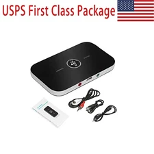 Bluetooth 5.1 Transmitter-Receiver 3.5mm Aux Audio Adapter US