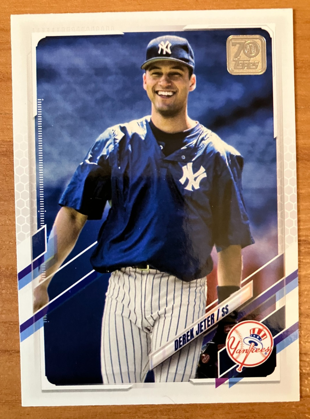 NEW YORK YANKEES: 2021 Topps #561 Derek Jeter SSP Image Variation