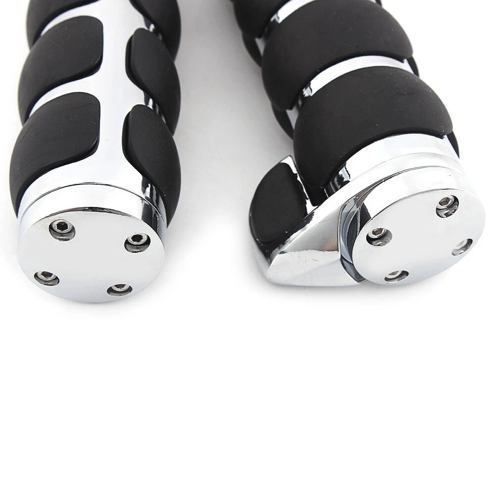 For Harley Road King Softail Electra Glide 1" Motorcycle Handle Bar Hand Grips