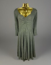 Torrid Super Soft Plush Wide Flare Stretch Dress Green Women’s Plus Size 4
