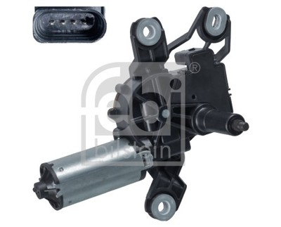 Rear Febi Bilstein 106682 wiper motor for Seat, VW