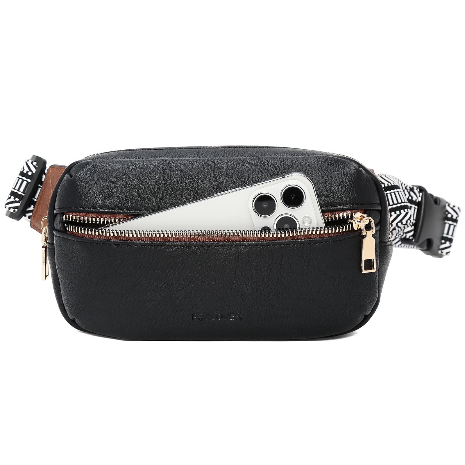 Trendy Adjustable Leather Belt Bag for Women & Men – Stylish Waist Pack