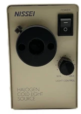 NISSEI ELECTRIC KBEX-051A HALOGEN COLD LIGHT SOURCE ILLUMINATOR