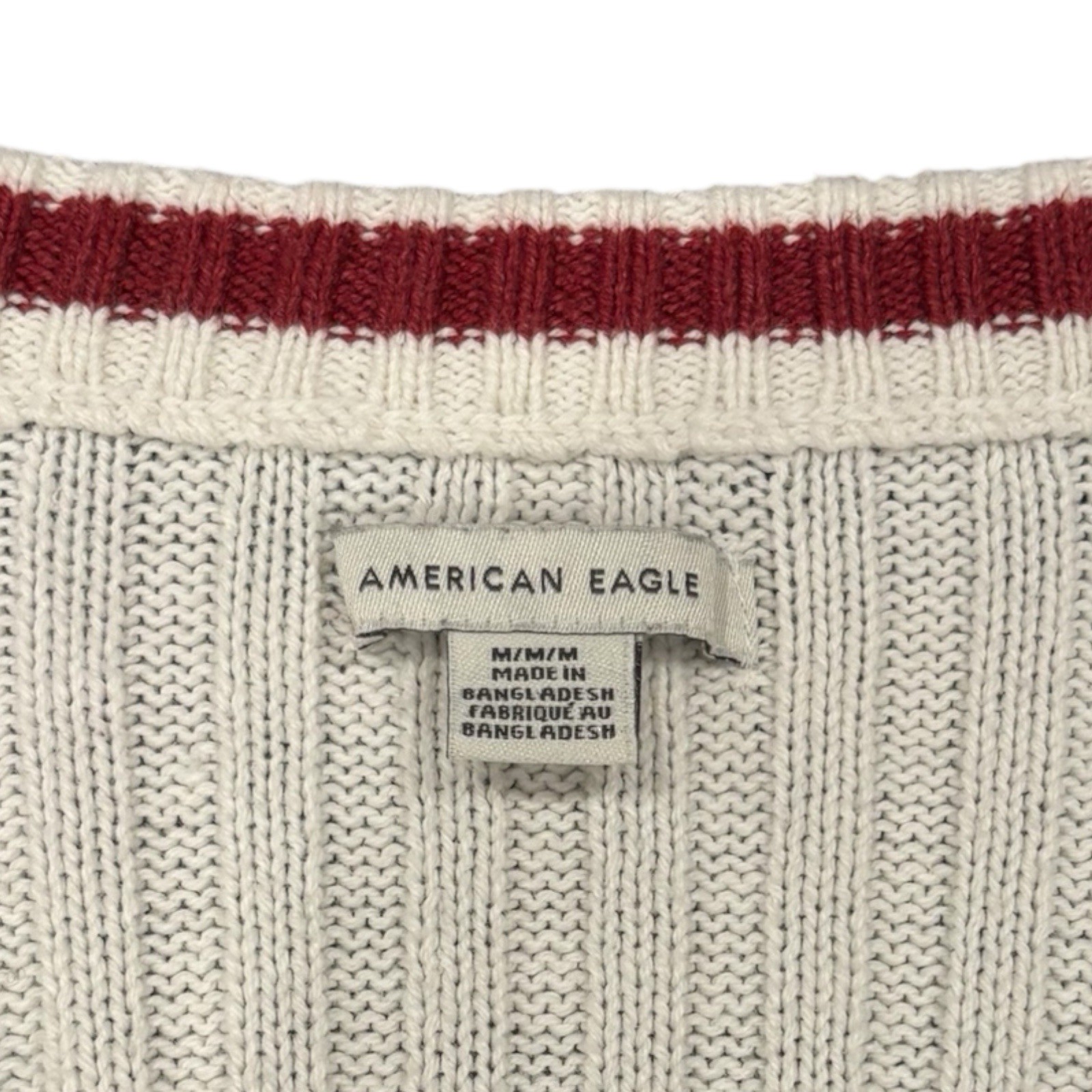 American Eagle Button Front Ribbed Cropped Cardig… - image 3