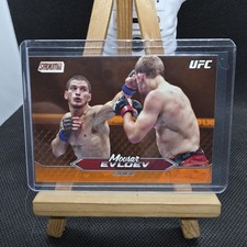 2025 Topps UFC Stadium Club Movsar Evloev Chrome Orange Foil Parallel
