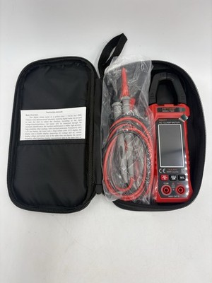 Power Factor Clamp Meter AC Current Multimeter 6000 Count Digital Ammeter Tester