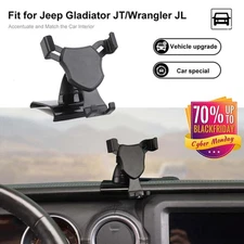Dash Phone Mount Cell Phone Holder Bracket For 2018-2023 Jeep Wrangler JL JLU JT