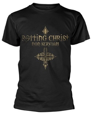 Rotting Christ 'Non Serviam' (Schwarz) T-Shirt