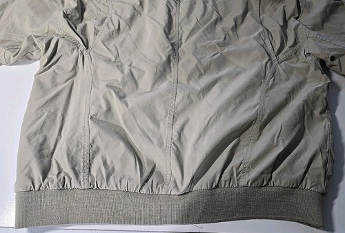 Vintage Womens Dunbrooke Beige Wind Coat Full Zipup D83035 Style 8042 - 第 6/8 張圖片