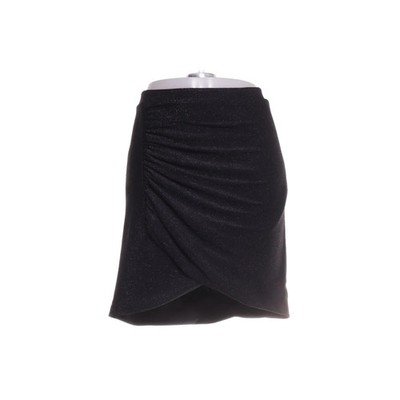 H&M, Rock, Größe: M, Schwarz, Elasthan/Polyester, Damen #Ihb