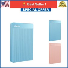 UnionSine 500GB Ultra Slim Portable External Hard Drive USB 3.0 HDD