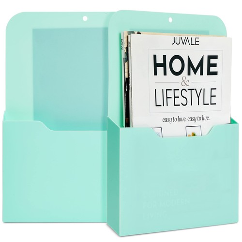 Mint Magnetic File Holder, Wall File Folder Organizer for Refrigerator, Cabin...