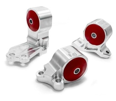 Innovative Mounts B49150-95A Silver Aluminum Mounts for 88-91 Civic B-Series