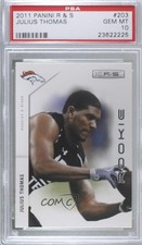 2011 Panini Rookies & Stars Rookie Julius Thomas #203 PSA 10 GEM MT 15t4