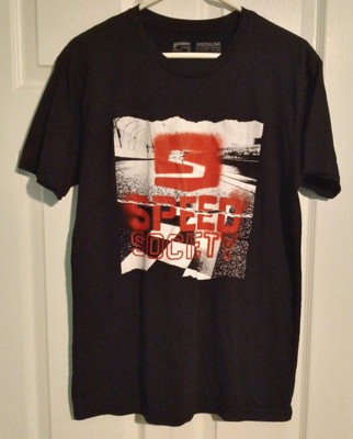Speed Society Shirt Men's Medium Black Faster Than The Rest