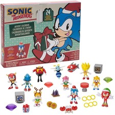 Sonic The Hedgehog Advent Calendar 24 Surprises w/Exclusive Collectible Figure