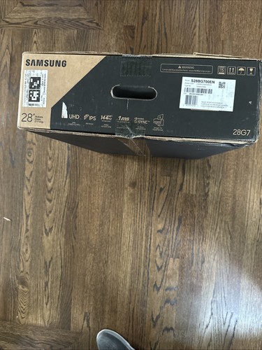 NEW Samsung Odyssey G7 S28BG700EN 28" IPS LED Gaming Monitor - Black No Reserve! - Picture 2 of 17