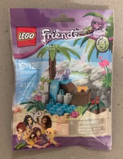 LEGO 41041 Friends Turtle's Little Paradise, EXCLUSIVE Figure, RETIRED, SEALED