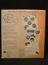 Sealed Creative Memories Custom Cutting System 3 Circle Cutting Patterns NEW