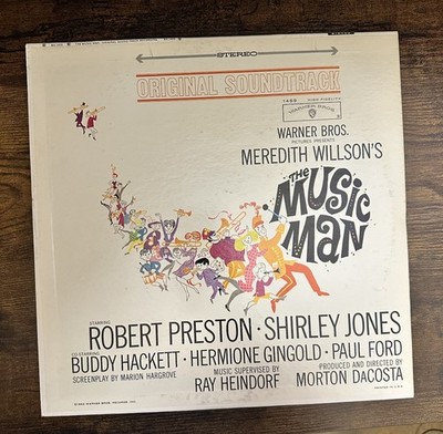 Meredith Willson's The Music Man Original Soundtrack Vinyl Record