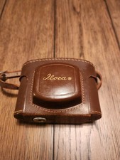 Iloca Rapid A1 Camera German Leather Case Vtg. Vintage Photography
