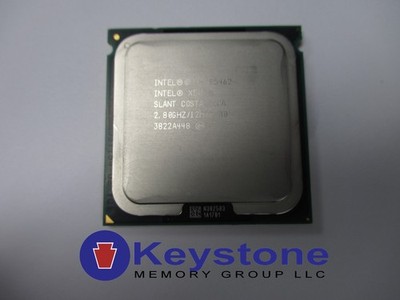 LOT OF 2 Intel Xeon E5462 SLBBN SLANT 2.8GHz Quad Core LGA 771 *km
