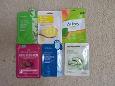 Lot Of 6 Facial Sheet Masks , Beauty, Anti Aging