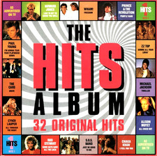 THE HITS ALBUM - 2 X 12” VINYL RECORD LP - 80S FUNK DISCO POP CHART DANCE DJ