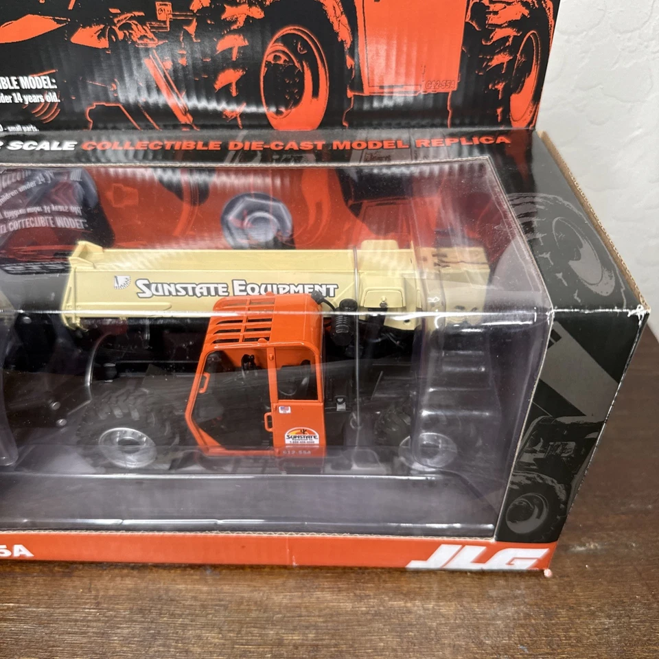 ¡¡NUEVO!! JLG Escala 1/32 Adulto Modelo G12-55A- Manipulador telescópico Juguete Serie 1 Diecast 2005 Foto 3 de 4