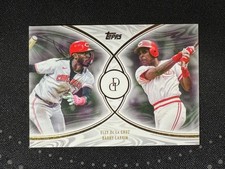 2026 Topps Dynamic Duals #14 Elly De La Cruz / Barry Larkin Cincinnati Reds