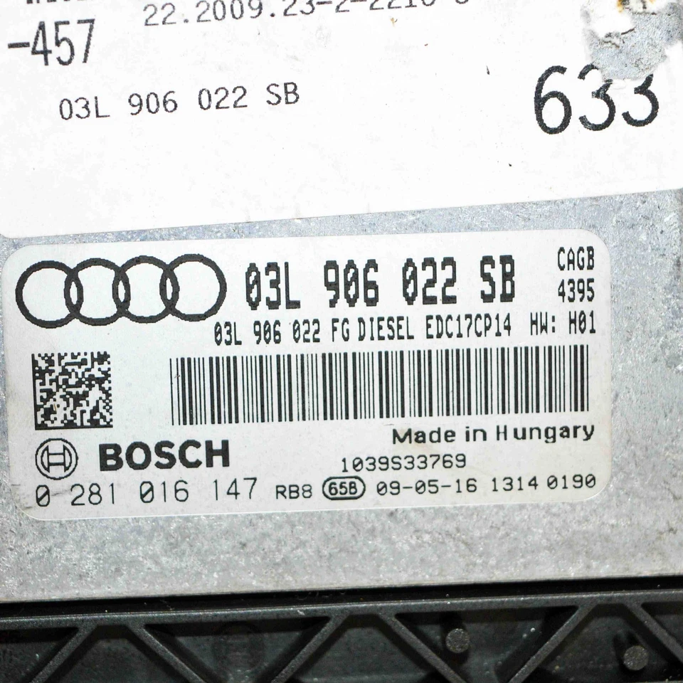 Centralina motore AUDI A6 Avant 4F5, C6 03L906022SB 2.0 Diesel 100kw 10572118 - Immagine 3 di 4