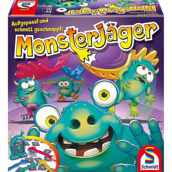 Schmidt Spiele 40557 MonsterjäGer Aktionsspiel Kinderspiel Familienspiel-image
