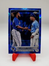 2022 Topps Chrome SAPPHIRE Slugger Reunion - Franco, Guerrero Jr. #329