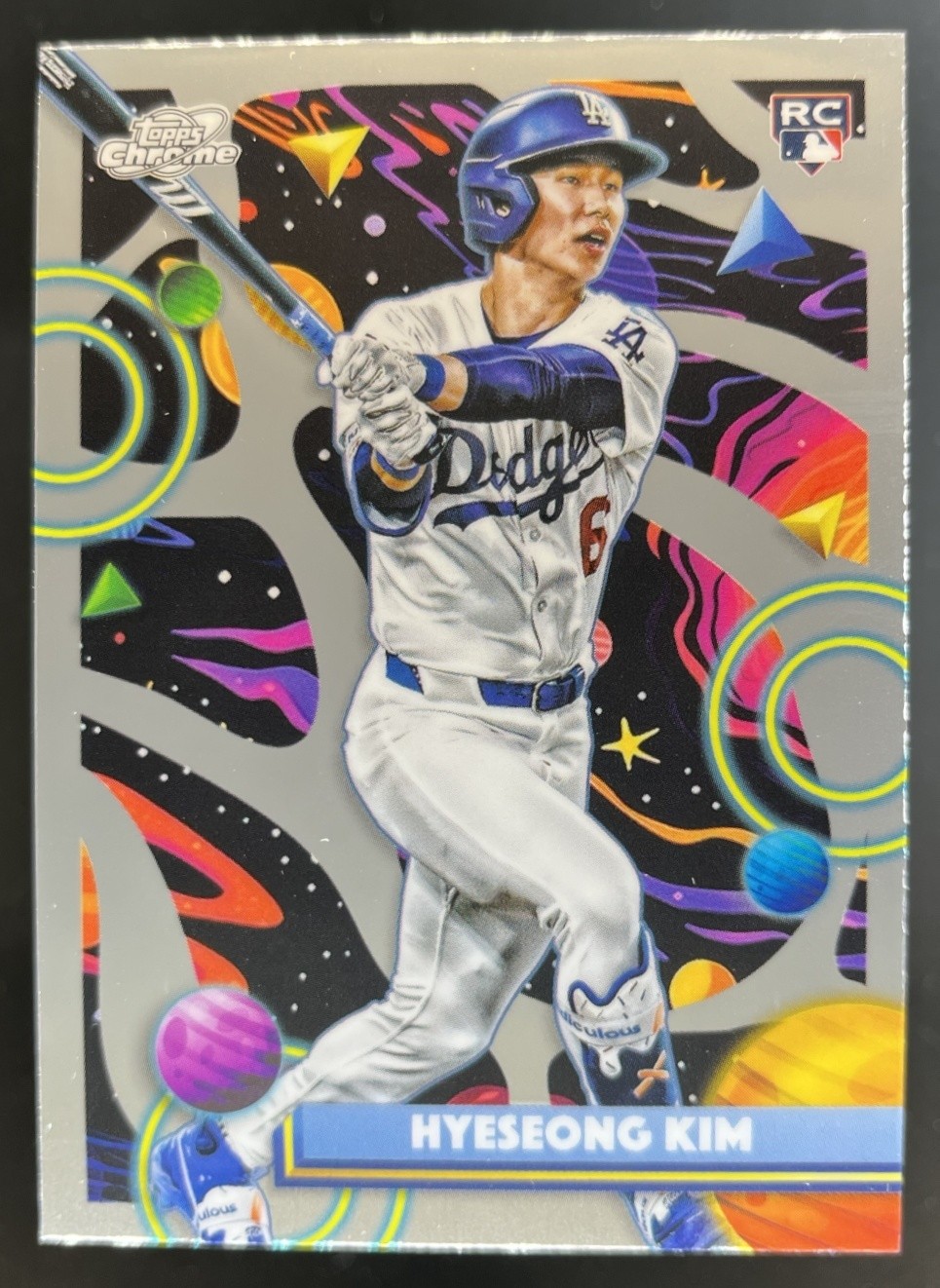 2025 Topps Cosmic Chrome Hyeseong Kim RC Dodgers #181
