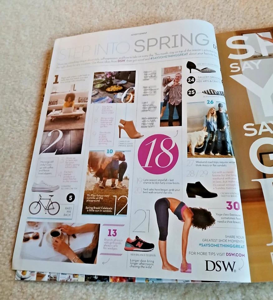 Real Simple Magazine April 2015 Special 15th Anniversary Issue - Image 2 of 4