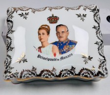 Vintage Principaute de Monaco Porcelain Trink...