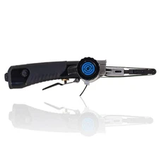 SGS 10mm Heavy Duty Air Belt Sander / Finger Finishing Sander, 1/4" BSP 10000RPM