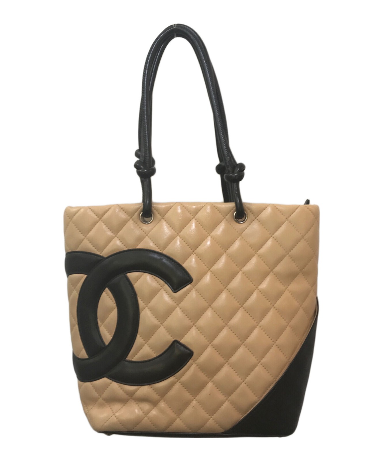 CHANEL Coco Mark Tote Bag in Black Leather Style #1944