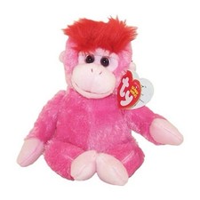 Ty Beanie Baby Charmer The Monkey MWMT