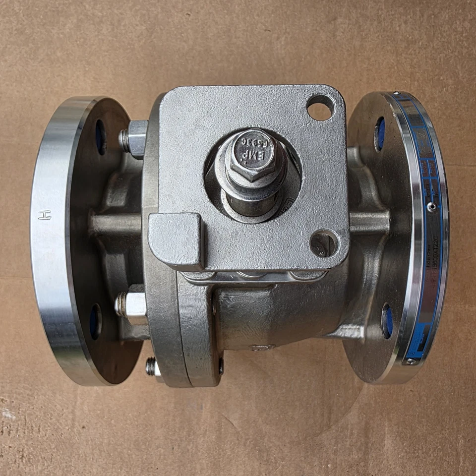 3-дюймовый фланцевый шаровой клапан Jamesbury из углеродистой стали 150# MA0161314. - Изображение 4 из 4