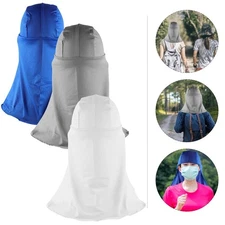  3 Pcs Outdoor Sun Hat Long Tail Head Wrap Activity Mountain Cycling