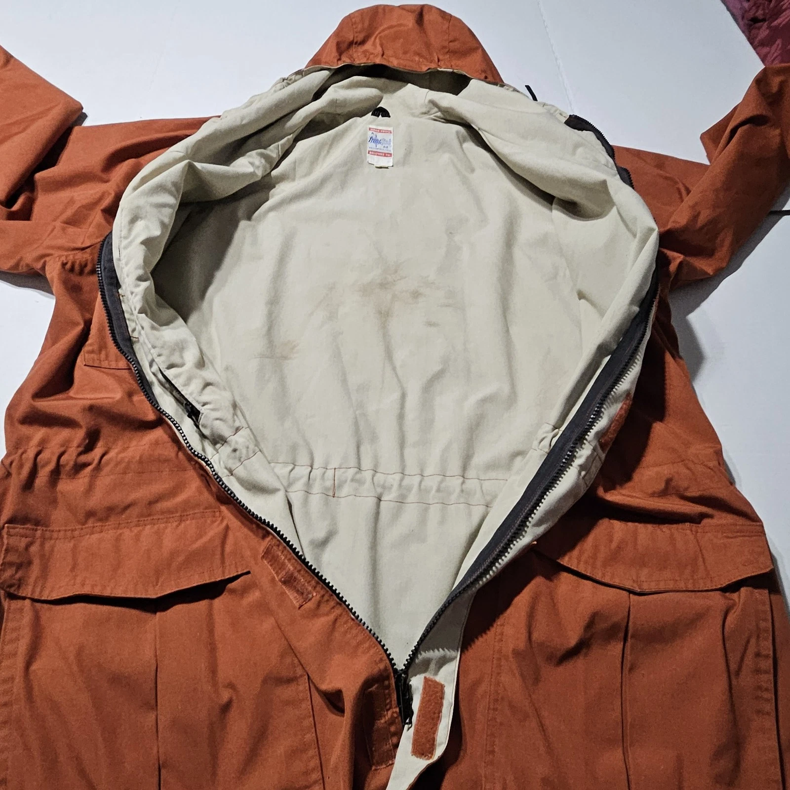 Vtg Frostline Kit Denver, CO Gorpcore Parka Hooded 1970’s Men’s Large *READ* - product detail image 4