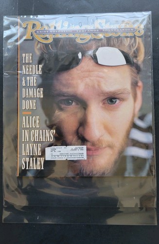 Rolling Stone Magazine Issue 727 February 8 1996 Layne Staley - Picture 10 of 10