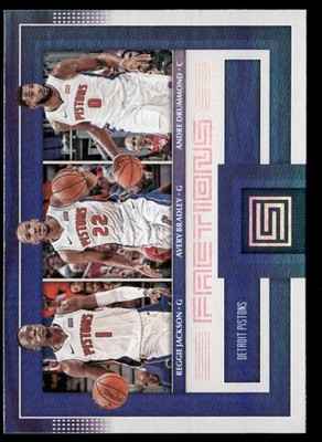 Drummond/Bradley/Jackson 2017-18 Panini Status Factions Blue