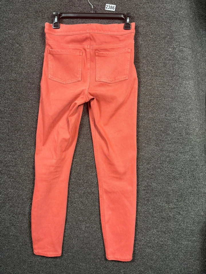 Spanx Jean-ish Leggings al Tobillo Pantalones Mujer Talla S Coral Sarga Bolsillos Foto 2 de 4