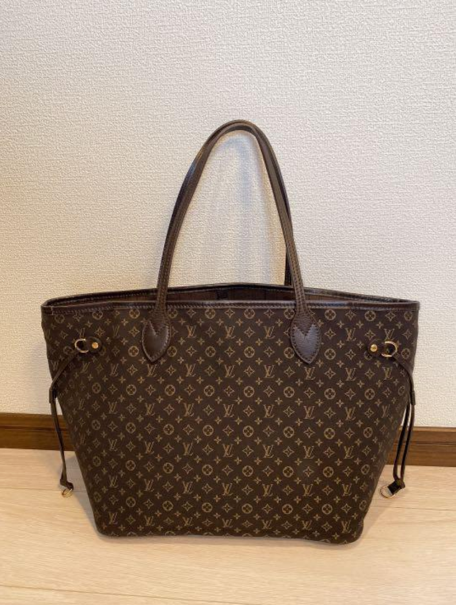 Louis Vuitton Neverfull MM Monogram Miniline Tote Bag M40513 Brown 3131361-image